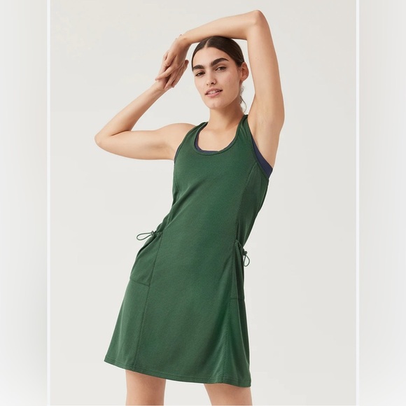 Outdoor Voices Green Mesh XL Dress with Pockets - Picture 1 of 11